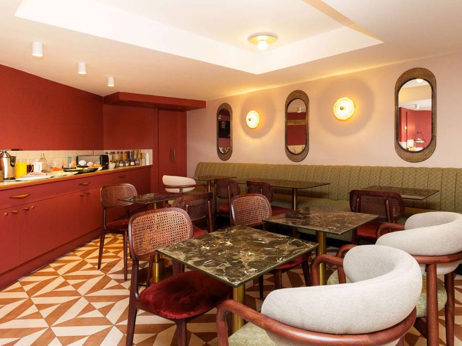 Salle du petit-déjeuner, ibis Styles Boulogne