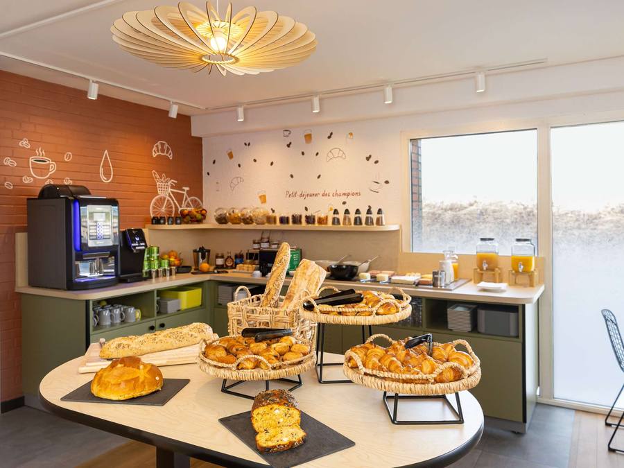 Buffet du petit-déjeuner, ibis Styles Villeneuve d'Ascq